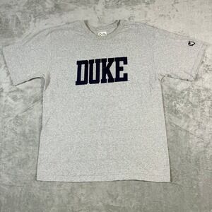 Vintage The Cotton Exchange Mens Lrg Duke Blue Devils T-Shirt Gray 90's USA Made